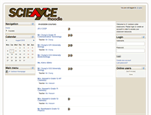 Tablet Screenshot of moodle.ayjscience.ca